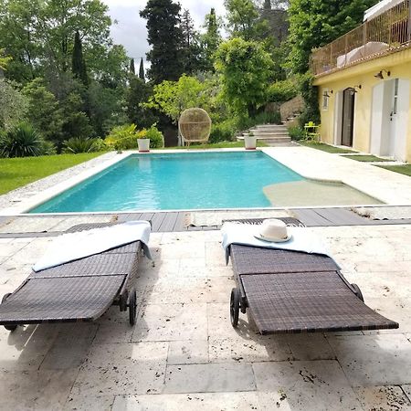 Ô Tilia d'Azur Bed & Breakfast Roquefort-les-Pins Exterior foto