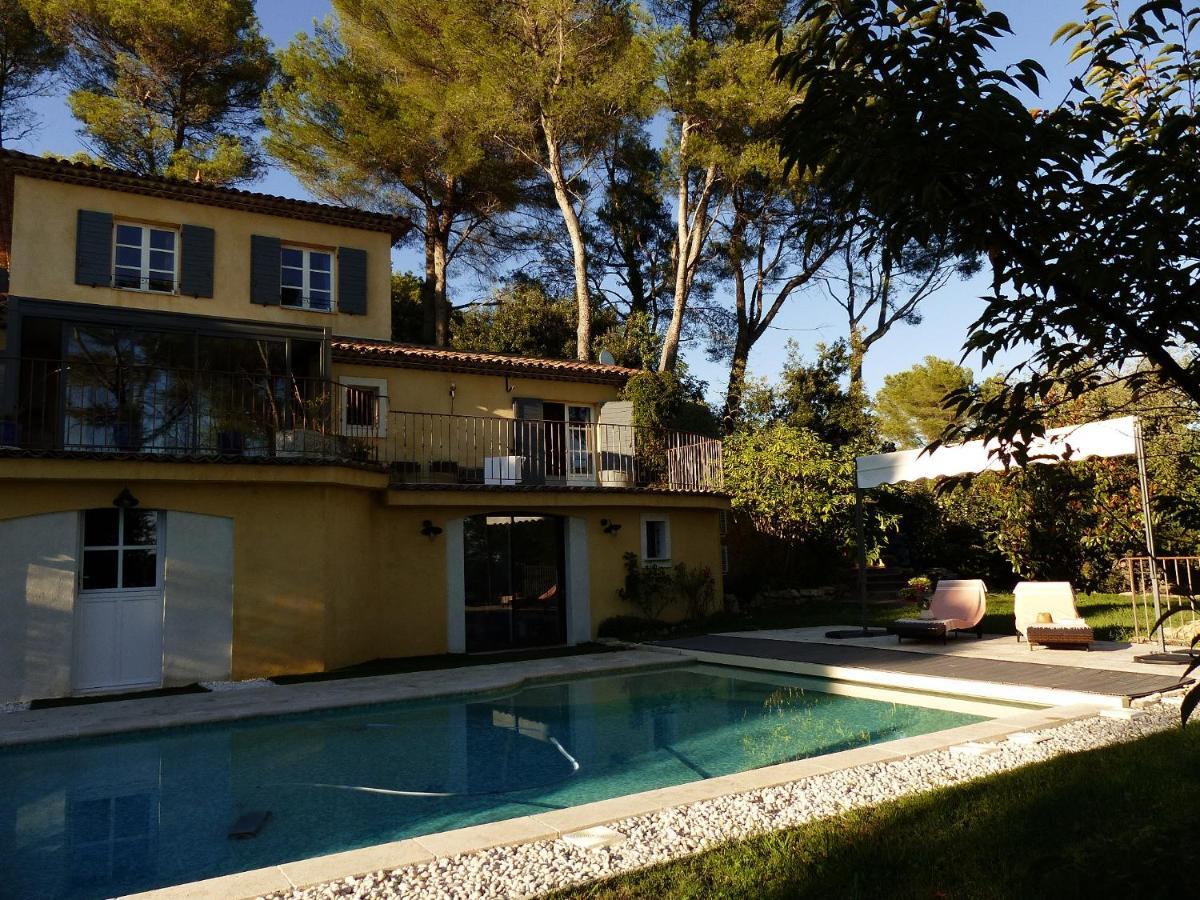 Ô Tilia d'Azur Bed & Breakfast Roquefort-les-Pins Exterior foto