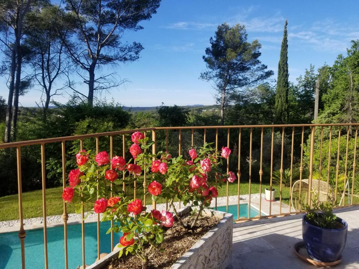 Ô Tilia d'Azur Bed & Breakfast Roquefort-les-Pins Exterior foto
