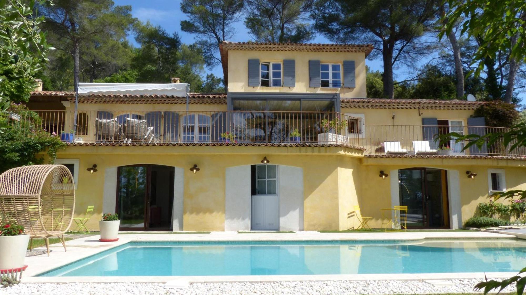 Ô Tilia d'Azur Bed & Breakfast Roquefort-les-Pins Exterior foto