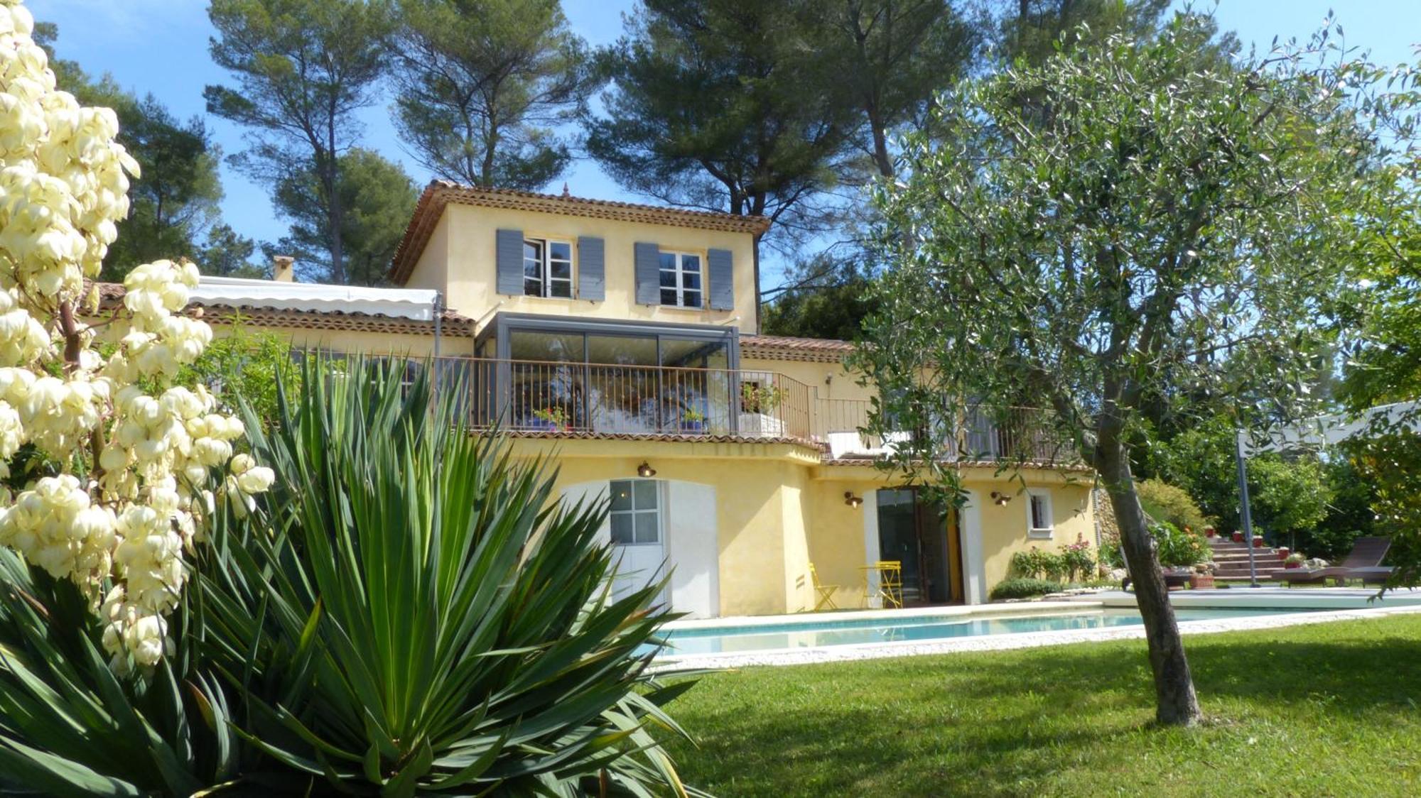 Ô Tilia d'Azur Bed & Breakfast Roquefort-les-Pins Exterior foto